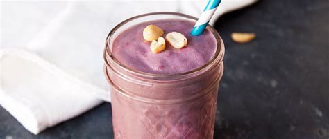 Peanut Butter And Jelly Protein Smoothie Recipe Life By Daily Burn