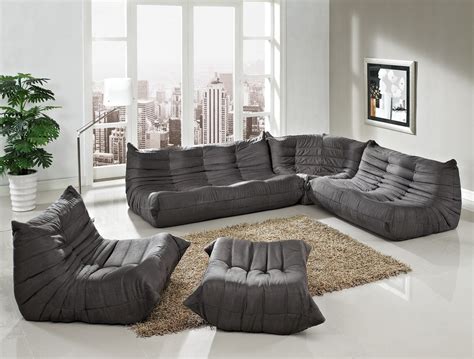 Waverunner Modular Sectional Sofa Set in Light Gray (5 pieces) from Renegade (EEI-558) | Coleman ...