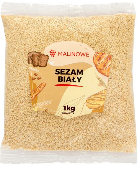 SEZAM BIAŁY 1kg ZIARNO NATURALNY WYSOKA JAKOŚĆ 5660548869 Allegro pl