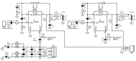 The LM3886 is a high-performance audio power amplifier capable of