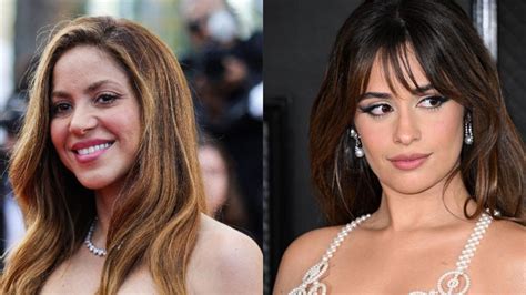 Compartiendo La Tusa Shakira Y Camila Cabello Fueron Vistas En Par S