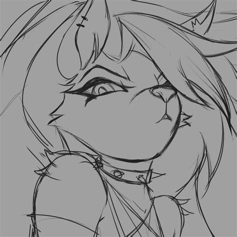 Loona sketch (wip) : r/furry