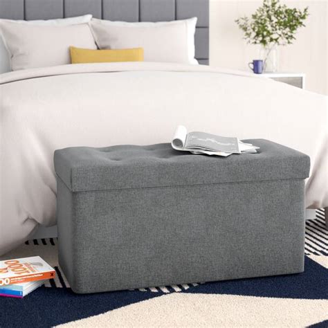 Winston Porter Ayleen Upholstered Storage Bench And Reviews Wayfair