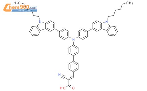 1865668 91 2 2 Propenoic Acid 3 4 Bis 4 9 Hexyl 9H Carbazol 3 Yl