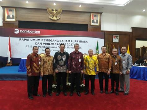 Bank Banten Rombak Jajaran Komisaris Dan Direksi Infobanknews