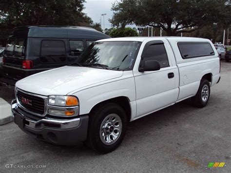 2006 Summit White Gmc Sierra 1500 Regular Cab 24147639 Photo 15 Car Color