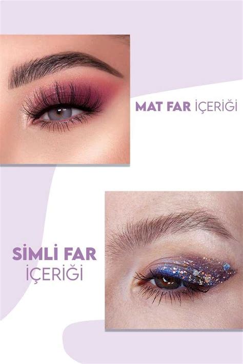 Music Festival 19 lu Glitter ve Mat İçerikli Far Paleti No 2