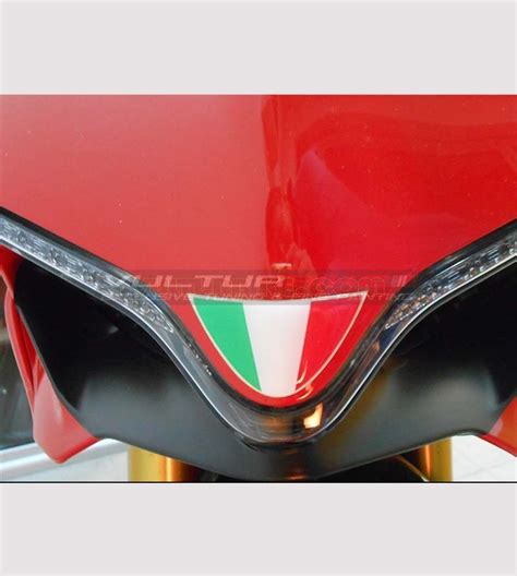 Pegatinas De Bandera Resinada 3D Ducati Panigale 899 1199 1299 959