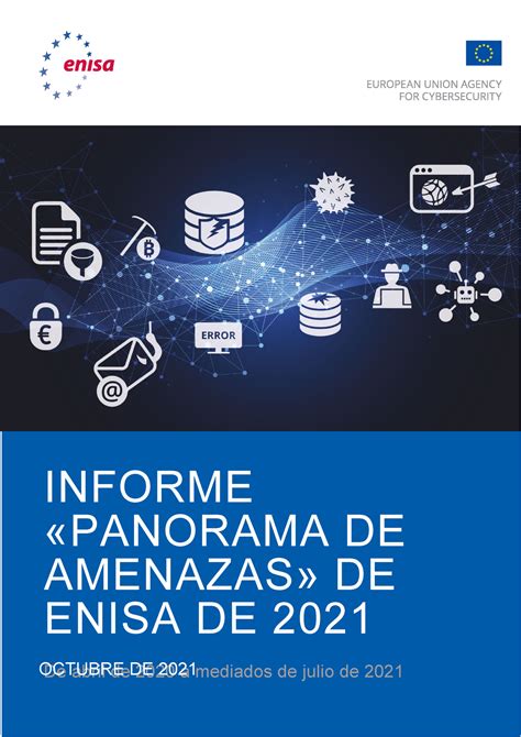 Enisa Threat Landscape 2021 2022 Final Es Octubre De 2021 Informe