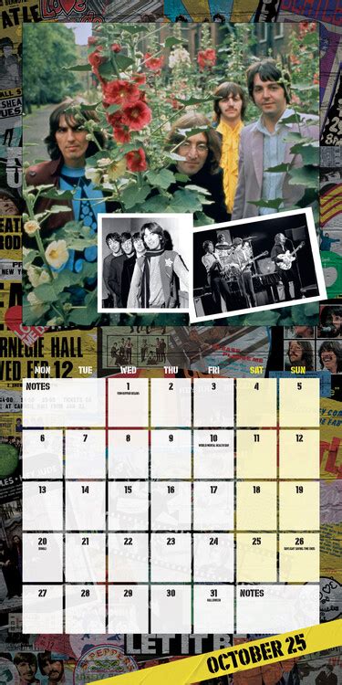 Calendario The Beatles Brandy Ainslie