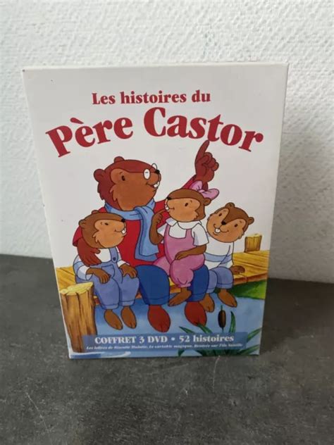 ANCIEN COFFRET DVD Les Histoires Du Père Castor 3 Dvd Enfant EUR 49 90