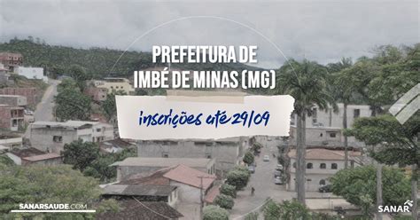 Concurso De Imbé De Minas Mg Vagas Imediatas Na Saúde