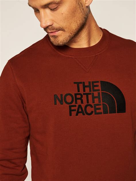 The North Face Bluza Drew Peak Crew Nf A Svr Br Zowy Regular Fit