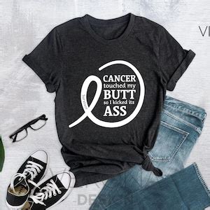 Cancer Touched My Butt So I Kicked Its Ass Colon Cancer Etsy