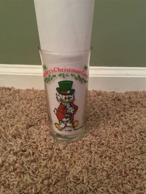 Vintage Coca Cola Mickeys Christmas Carol Scrooge Mcduck As