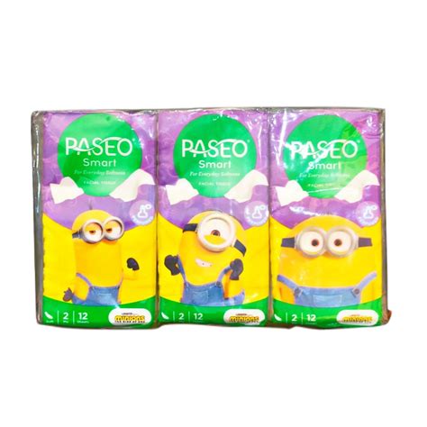 Jual Tisu Paseo Smart Saku X Facial Pocket Tissue Minion X