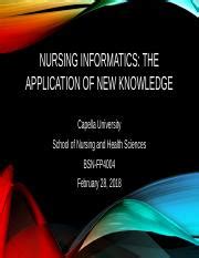 Bsn Fp Assessment Pptx Nursing Informatics The Application Of