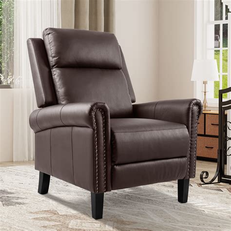 Buy Yitahome Leather Recliner Chair Push Back Recliner With