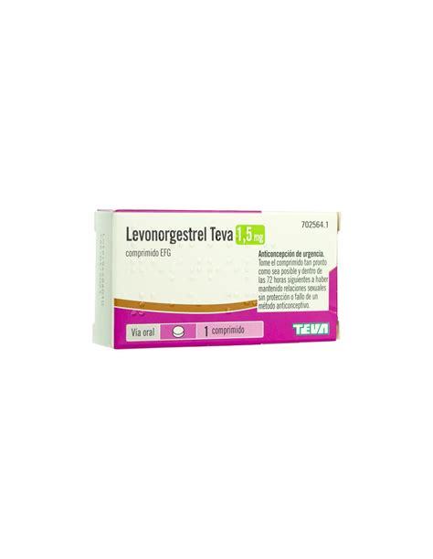 Levonorgestrel Teva Mg Comprimido Efg Online