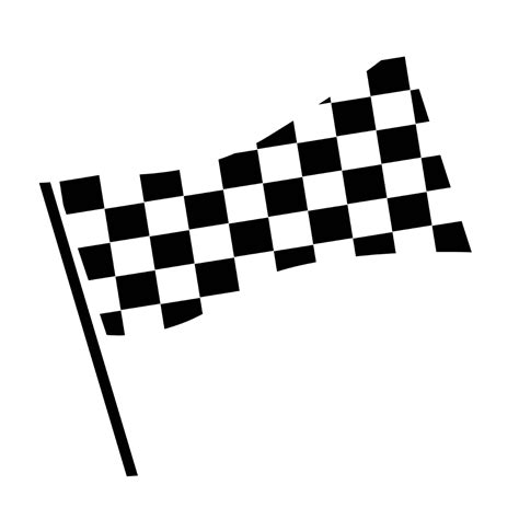 Free Black And White Racing Flag clipart Template - Edit Online & Download | Template.net