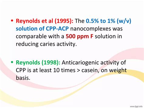 CPP- ACP - Casein Phospho Peptide-Amorphous Calcium Phosphate | PPT