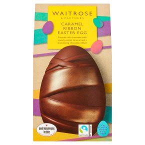 Waitrose Caramel Ribbon Easter Egg | Waitrose & Partners