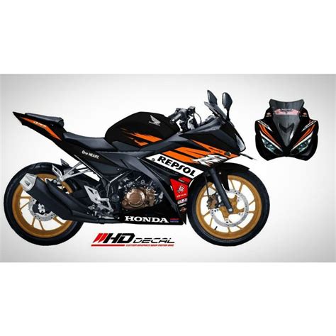 Jual Striping Custom Sticker CBR 150R Facelift 2017 Livery CBR Repsol