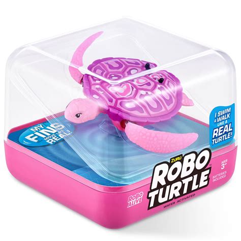 Zuru Robo Turtle - Pink | Electronic Toys - B&M Stores