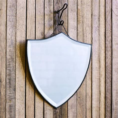 Shield Mirror The Society Inc By Sibella Court School Badges Raw