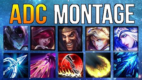 Adc Montage 11 Best Adc Plays Compilation League Of Legends Mid