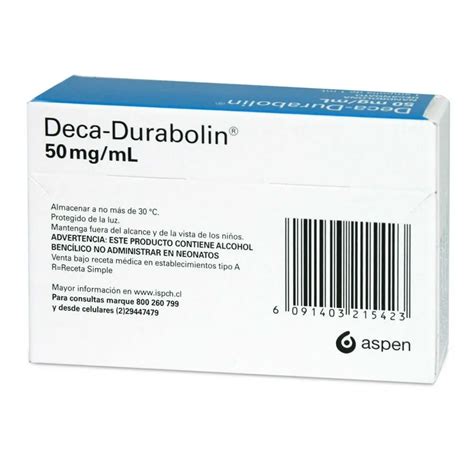 Deca Durabolin 50 Mgml X 1 Ml Solución Oleosa Inyectable Ecofarmacias