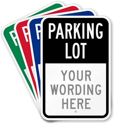 Parking Lot Signs | Manage Your Lot with Parking Signs