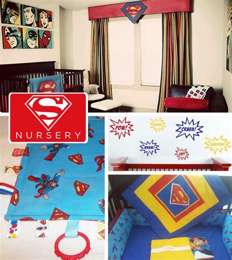 Superman Nursery Superman Baby Superhero Nursery Geek Nursery