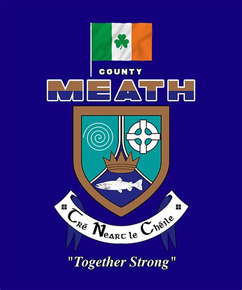 County Meath Ireland - Official Crest Photograph by Cathal Devlin ...