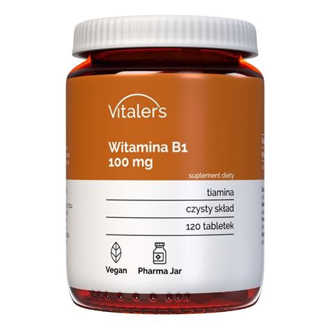 Vitaler S Witamina B1 100 Mg Tiamina 120 Tabletek