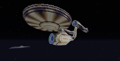 Uss Enterprise Ncc 1701 Minecraft Map