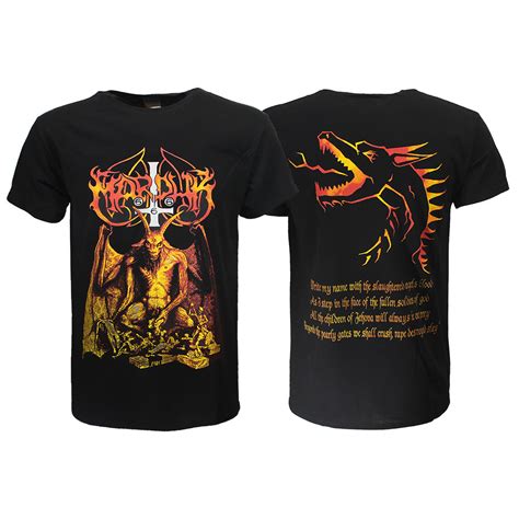 Marduk Demongoat T Shirt Official Merchandise Popmerch