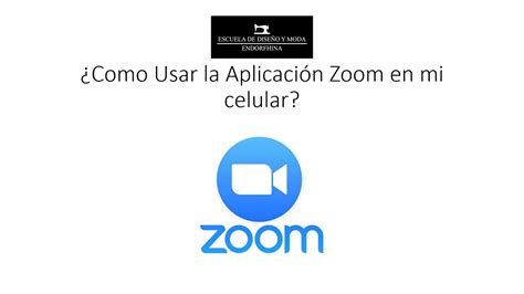 Como Usar La Aplicación Zoom Youtube