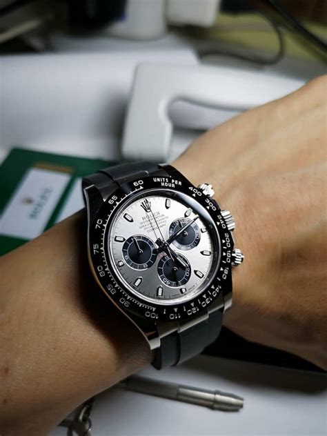 Rolex Daytona 116519LN with Oysterflex - Watch2U