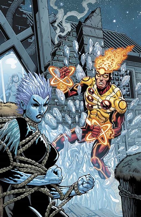 The Fury Of Firestorm The Nuclear Man Art