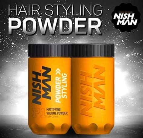 NISHMAN Hair Volume Powder 20g Light Control Natural Matte Look