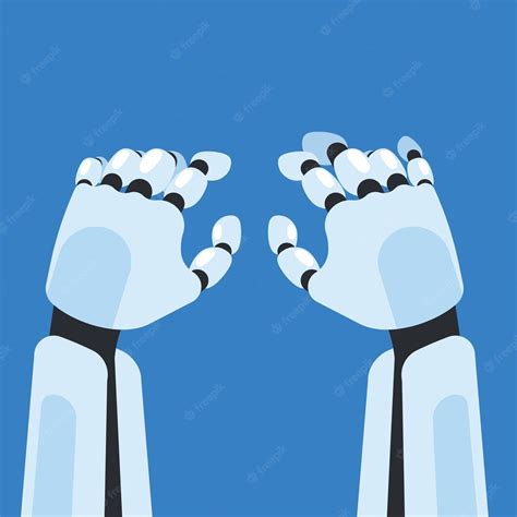 Premium Vector Vector Image Of Robotic Hands Isolated On Transparent