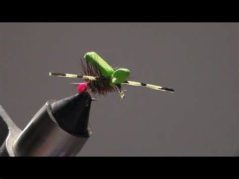 Fly Tying Terrestrials no 4 Foam Grasshopper | Fly tying, Flying, Terrestrial