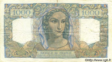 Francs Minerve Et Hercule France F B Billets