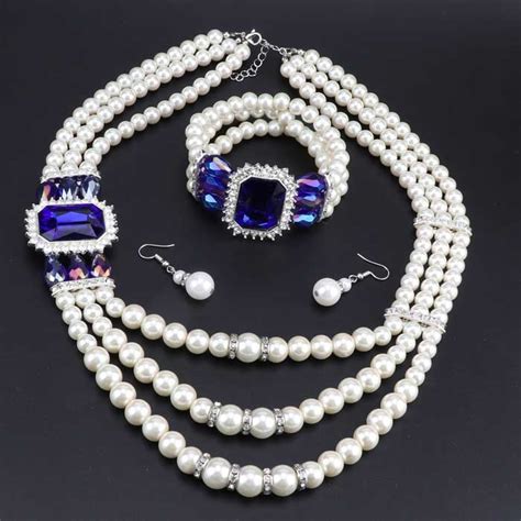 Pearl Jewellery Kamari Pearl Jewellery Set Oz Bling