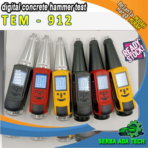 Jual BISA COD DIGITAL CONCRETE HAMMER TEST BETON TEM 912 TEM 912