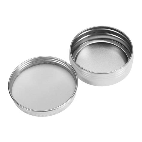 Mua Foraineam 48 Pack 2 Oz White Lip Balm Tin Cans Aluminum Round Cosmetic Sample Containers