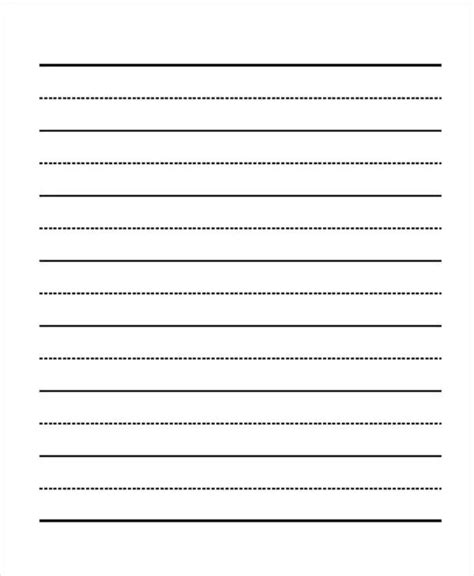 Printable Lined Paper Madison S Paper Templates Handwriting Paper