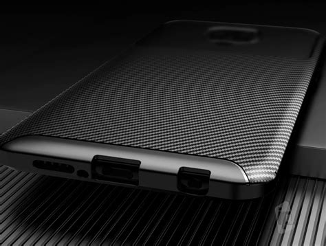 Carbon Fiber Black Ierny Ochrann Kryt Obal Pre Xiaomi Redmi