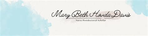 Mary Beth Hovda Davis Postdoctoral Scholar The University Of Iowa